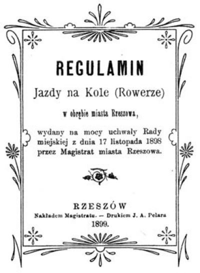 Regulamin jazdy na kole